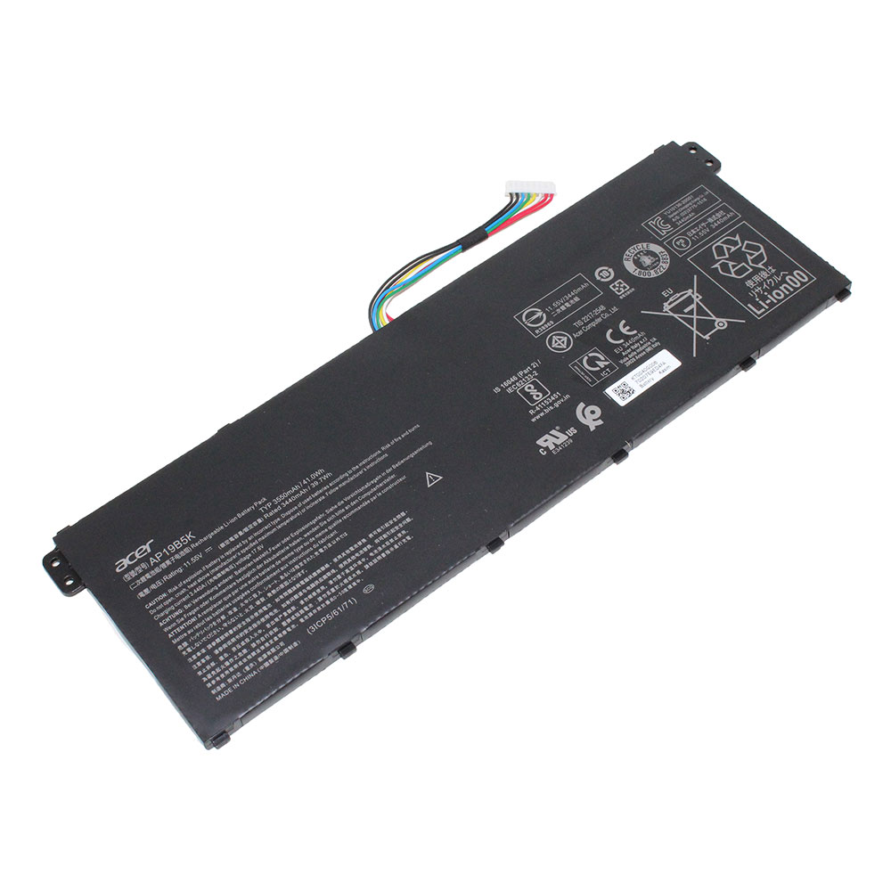 Acer แบตเตอรี่ AP19B5K Acer TravelMate P214-53 Swift S40-52 Aspire A515-43 Aspire A515-44 Aspire Vero AV15-51 Series